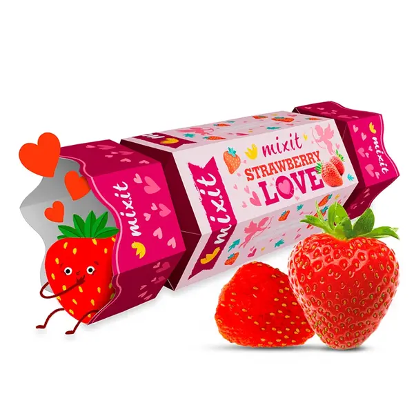 MIXIT Bonbón celé křupavé jahody 90 g