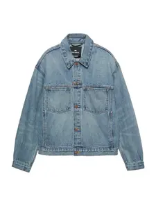 Pull&Bear Prechodná bunda  modrá denim
