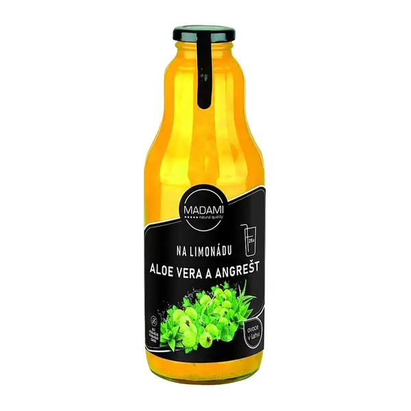 MADAMI Ovoce na limonádu aloe vera & angrešt 1000 ml
