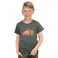 Bushman tričko Bob dark green 152