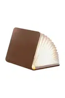 Bezdrátová LED lampa Gingko Design Large Smart Book Light hnědá barva
