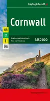 Cornwall 1:150 000 / automapa + volnočasová mapa