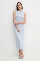 Šaty Tommy Hilfiger modrá barva, maxi, WW0WW43999