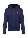 Lyle & Scott Tepláková bunda  námornícka modrá / žltá / čierna