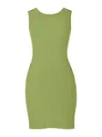 Imily Bela Pletené šaty  kiwi