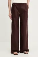 Lněné kalhoty Bardot