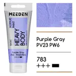 Akrylová barva Meeden 100ml – 783 Purple Gray