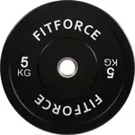 Fitforce PLRO 5 KG x 50 MM Nakladací kotúč, čierna, veľkosť 5 KG