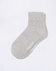 Organic Basics Core Ankle Socks 2-pack Grey 39-42
