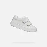 Biele chlapčenské tenisky Geox Minicub