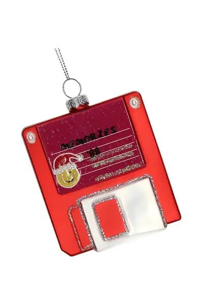 Závěsná dekorace home & lifestyle červená barva