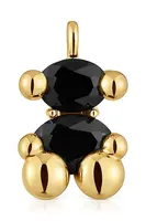 Pozlacený stříbrný přívěsek Tous Bold Bear Gem 1004225000