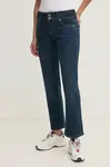 Džíny Pepe Jeans STRAIGHT JEANS LW VENUS dámské, high waist, PL204848ED7