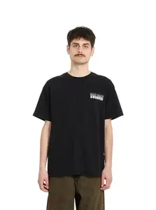 Volcom pánské tričko Gamma Doom Sst Black | Černá | Velikost M | 100% bavlna