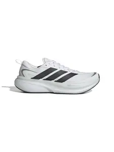 ADIDAS PERFORMANCE Bežecká obuv 'SUPERNOVA GLIDE'  čierna / strieborná / biela
