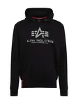 ALPHA INDUSTRIES Mikina  sivá / čierna