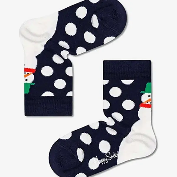 Dětské ponožky Happy Socks červená barva