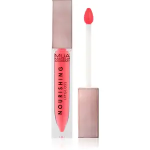 MUA Makeup Academy Lip Gloss Nourishing vyživující lesk na rty odstín Romance 6.5 ml