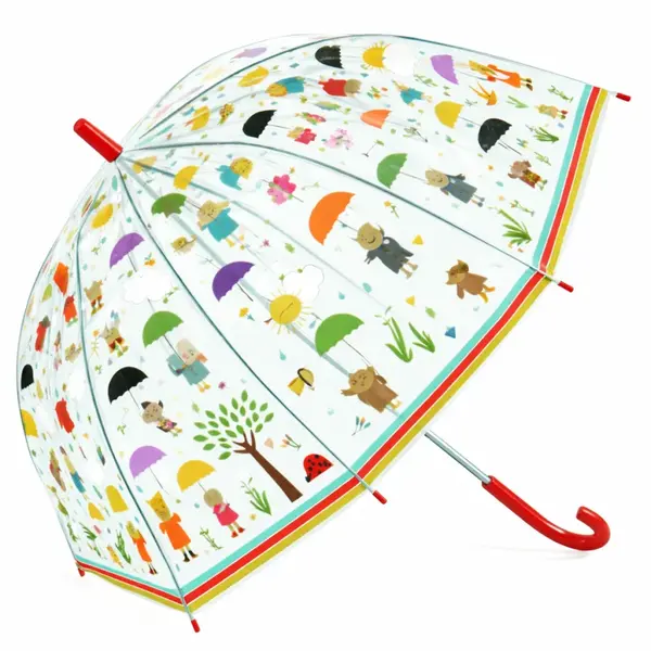 Dětský deštník V dešti - střední