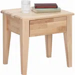Linea Natura NOČNÍ STOLEK, divoký dub, barvy dubu, 50/48/40 cm