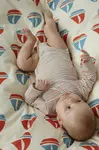 Kojenecké body Konges Sløjd BASIC LS NEWBORN BODY GOTS