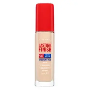 Rimmel London Lasting Finish 35HR SPF20 Full Coverage Lightweight Foundation dlhotrvajúci make-up pre zjednotenie farebného tónu pleti 001 30 ml