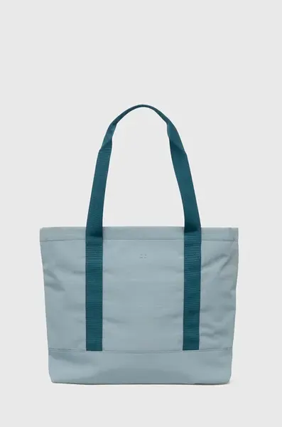 Taška Lefrik STRATA TOTE BAG tyrkysová barva