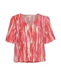 Kaffe Blúzka 'Ariana'  eozín / červená / biela