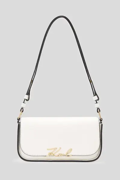 Kožená kabelka Karl Lagerfeld K/SIGNATURE