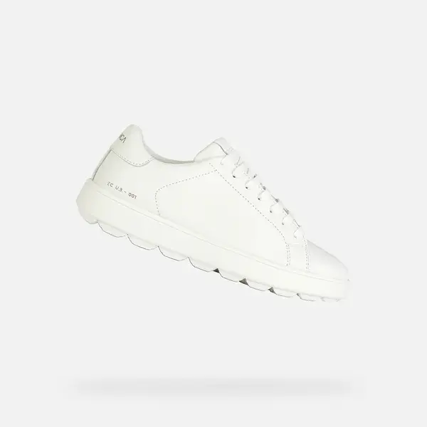 Bílé dámské tenisky Geox Spherica ECUB-1 - Dámské