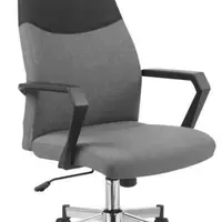 HALMAR Kancelářské křeslo OLAF šedočerné