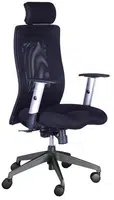 ALBA Kancelářská židle LEXA XL + 3D podhlavník, černá
