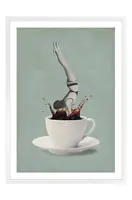 Reprodukce na zarámovaném papíře 50x70 cm