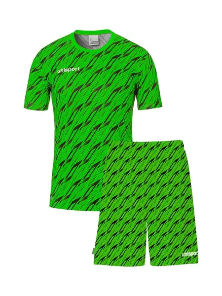UHLSPORT Tréningový komplet  limetová / čierna