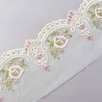 Polyester Flower Lace Trim Ribbon