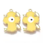 Alloy Enamel Pendants