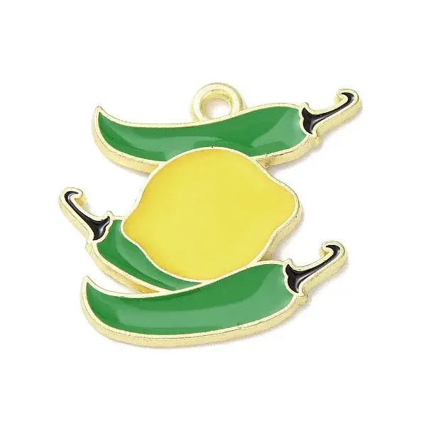 Alloy Enamel Pendants