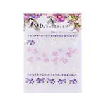 3D Flower Nail Art Sticker Decals