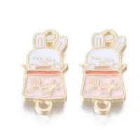 Alloy Enamel Links Connectors