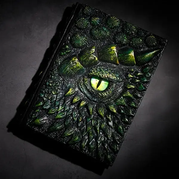 Embossed Bird Eye Resin Notebooks