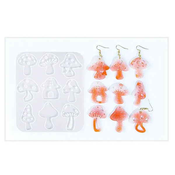 1Pc Easter DIY Pendant Molds