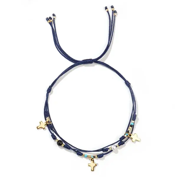 Bohemian Style Nylon Cord Braided Bracelets