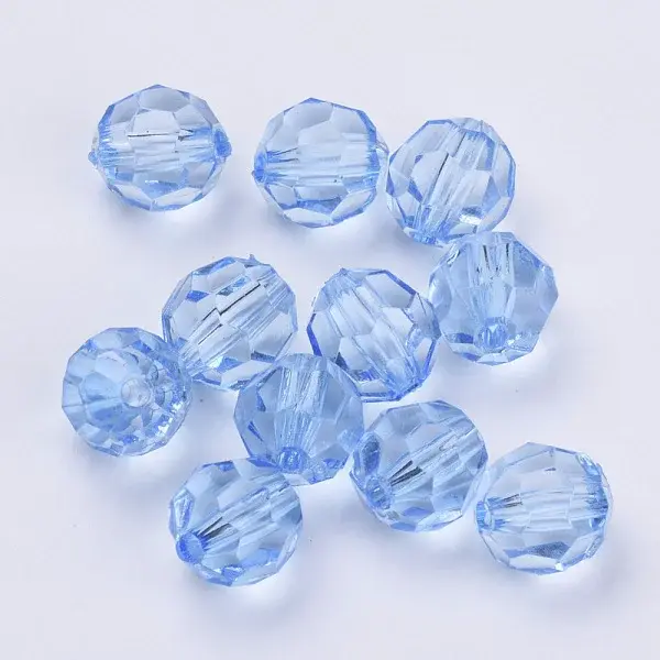 Transparent Acrylic Beads