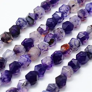 Natural Agate Beads Strands