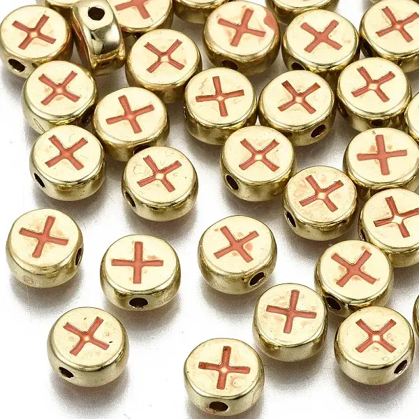 Alloy Enamel Beads