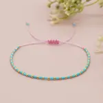 Glass Seed Beads Braided Bead Bracelets