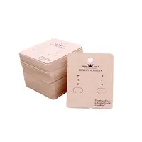 100Pcs Paper Earring Display Cards