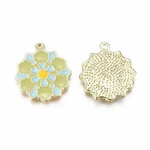 Alloy Enamel Pendants