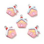 Christmas Opaque Resin Pendants