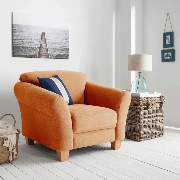 Sit & More KŘESLO, textil, terracotta